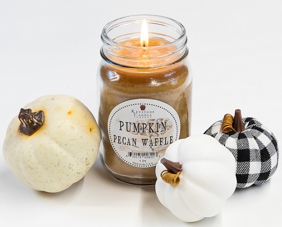 PUMPKIN PECAN WAFFLE CANDLE, PINT JAR